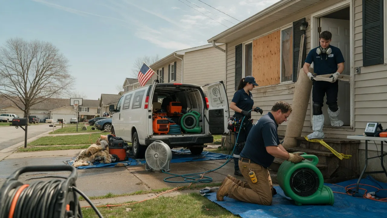 Water Damage Restoration in Cimarron, KS near me
